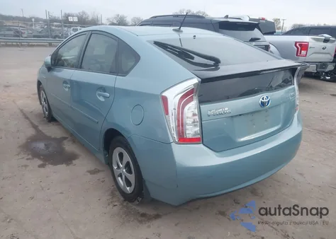 2014 Toyota Prius Three from USA, damaged, VIN JTDKN3DU8E1750174